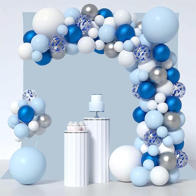 Dusty Blue Photography Backdrop - Image 4