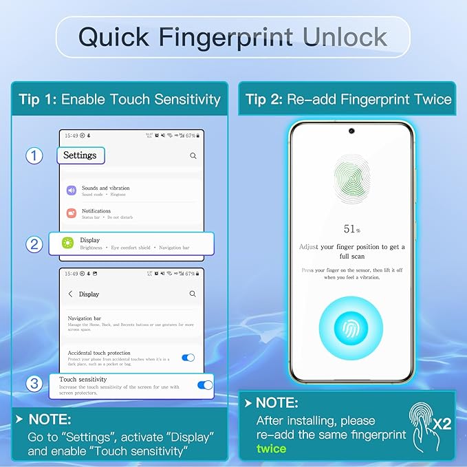 JETech Privacy Screen Protector - Image 2