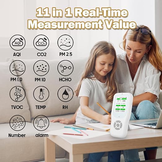 11-in-1 Air Quality Monitor - Image 2