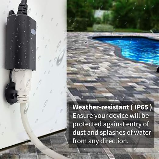 Minoston Z-Wave Plug 800 Outdoor Dimmer Zwave Dimmable Smart Plugs Outlet Switch - Image 6