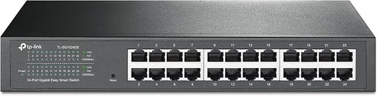 TP-Link 24 Port Gigabit Switch Easy Smart Managed Plug & Play Desktop/Rackmount by TP-Link