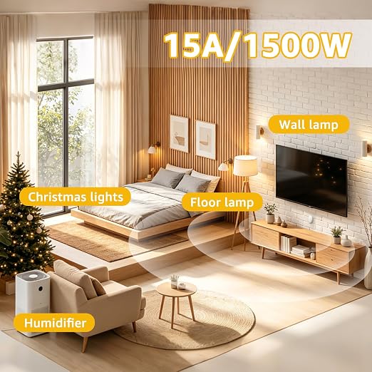 Motion Sensor Plug, PIR Sensor Plug to Auto Turn On/Off, Adjustable Detection - Image 8