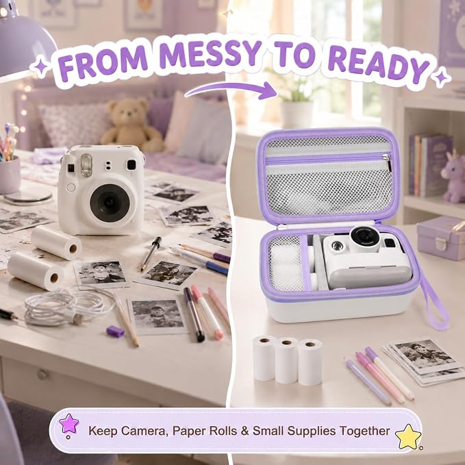 kids Instant Print Camera Case Compatible - Image 3