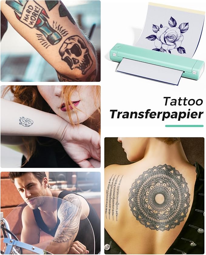 Phomemo Tattoo Stencil Printer, M08F Wireless Thermal Tattoo Printer - Image 8
