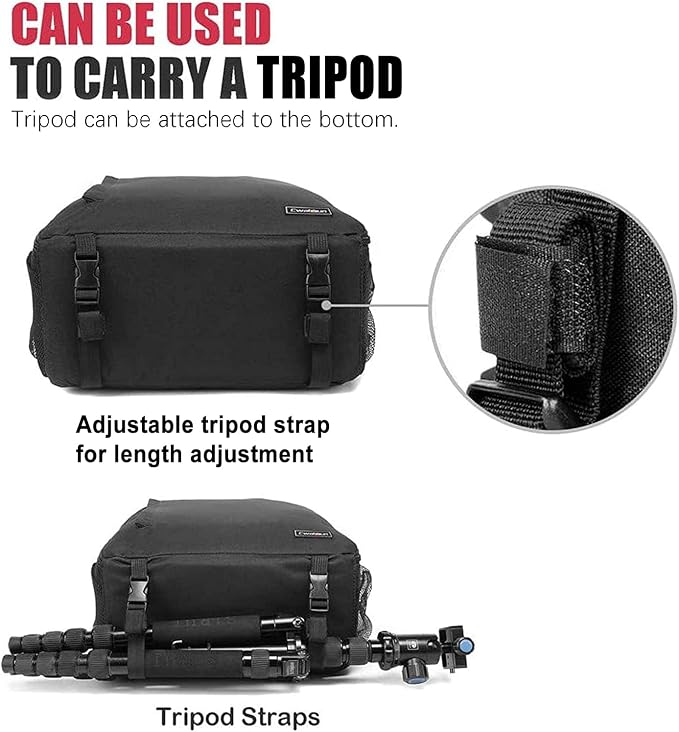 Cwatcun Professional Camera Backpack - Image 7