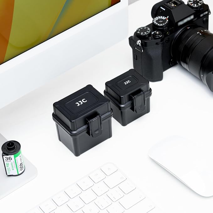 DB-110 LI-92B LI-90B NP-50 Battery and SD Micro SD Card Case, Water-Resistant & - Image 9