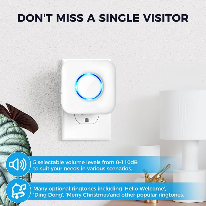 Satisure Wireless Doorbell Chime - Image 6