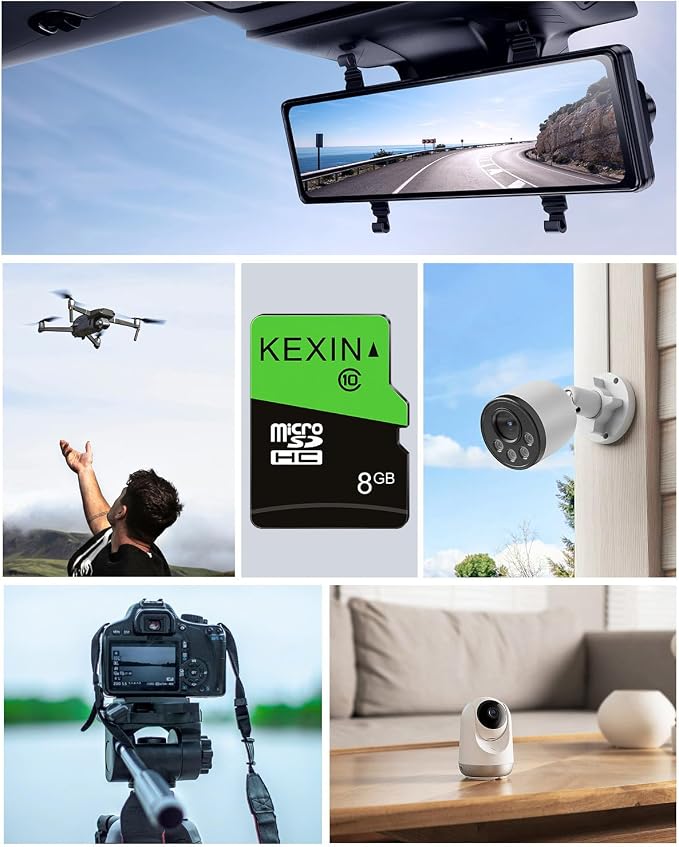 KEXIN 8GB Micro SD Card 5 Pack - Image 6
