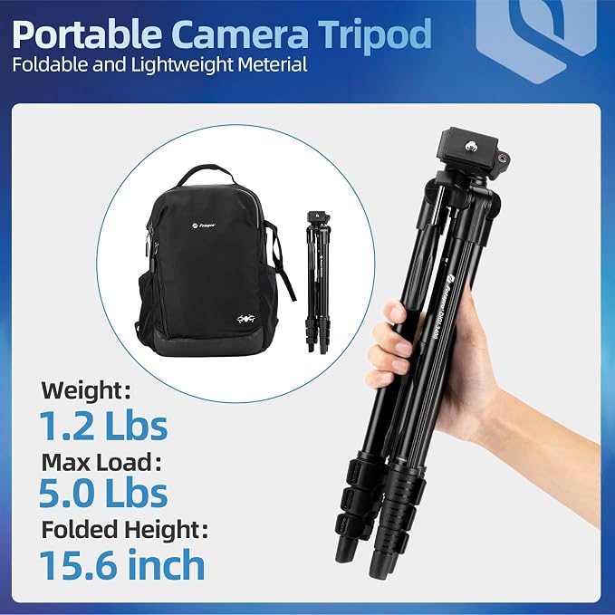 Fotopro 120cm Ultralight Compact Travel Tripod - Image 3