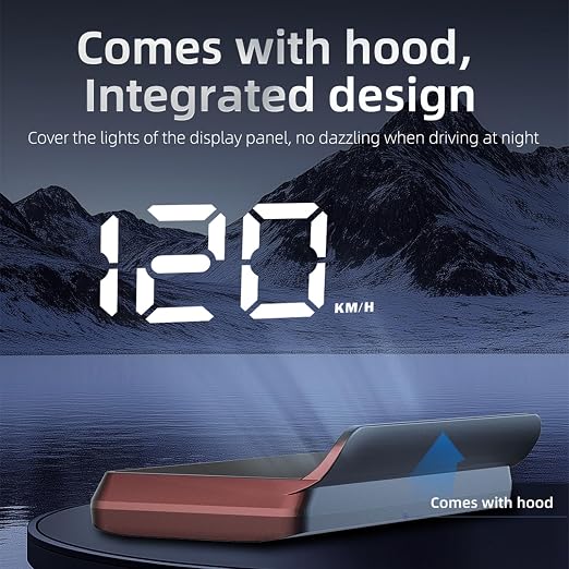 AZIJYV W2 White Heads Up Display - Image 6