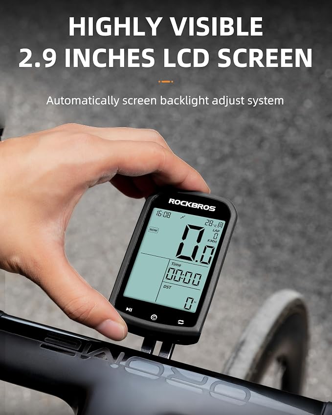 ROCKBROS Bike Computer Wireless Cycling Computers ANT+ Bluetooth Bike - Image 6
