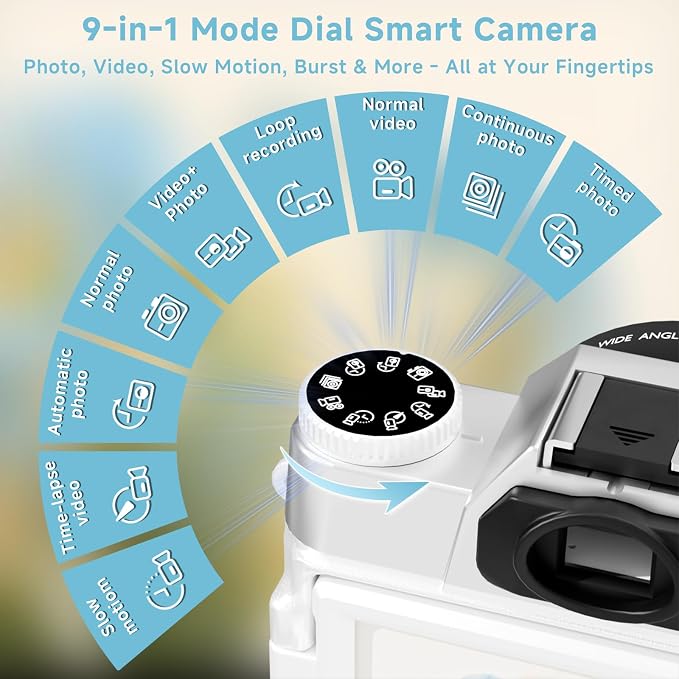 6K Digital Camera for Photography Autofocus, 2026 Upgraded WiFi Vlogging Camera - Image 8