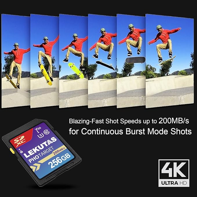 256GB SDXC UHS-I Memory Card - Image 4