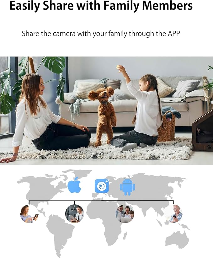 VIMTAG 2.5K 4MP Pan/Tilt Pet Camera Indoor - Image 11