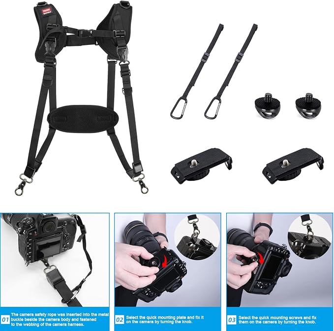 Quick Release Dual Camera Harness - Image 6