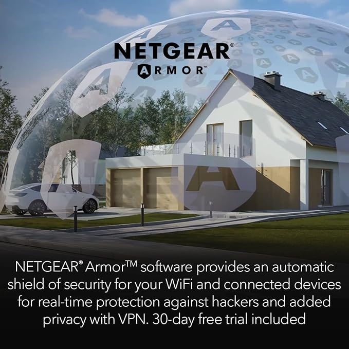 NETGEAR RBKE963-100NAR Orbi 960 Series AXE11000 Quad-Band Mesh Wi-Fi 6E System - Image 8