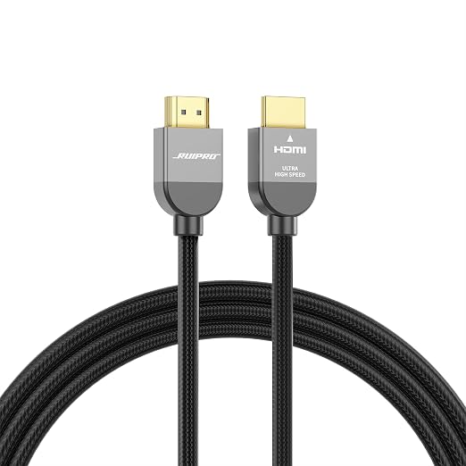 RUIPRO 8K HDMI Ultra High Speed Certified Cable 10 Feet 48Gbps 8K60Hz 4K120Hz by RUIPRO-ProfessionalQualityVideoandAudioYouCanSeeandHear