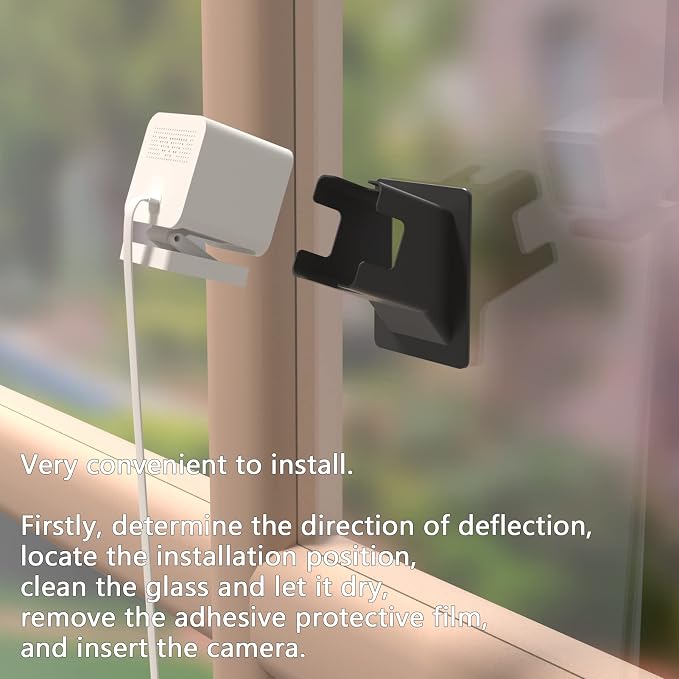 Teccle 2 Pack Angled Window Mount - Image 6
