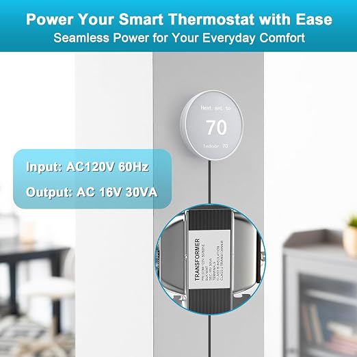 16V 30VA Doorbell Transformer for Ring Video Doorbells, Compatible - Image 4