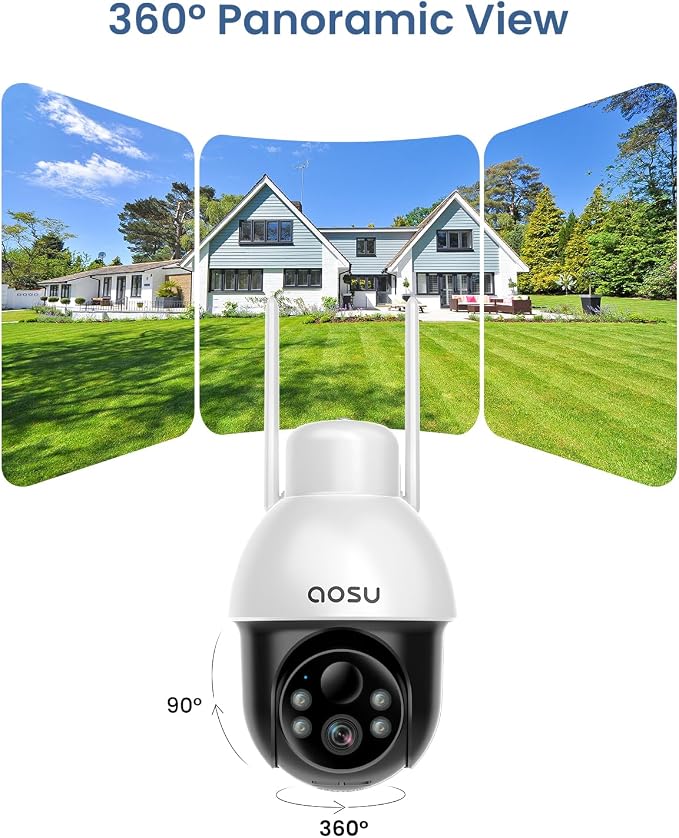 aosu Solar Camera Security Outdoor - Image 2