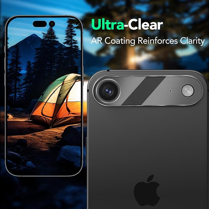 3PCS Rear Back Camera Lens Protector Tempered Glass - Image 4
