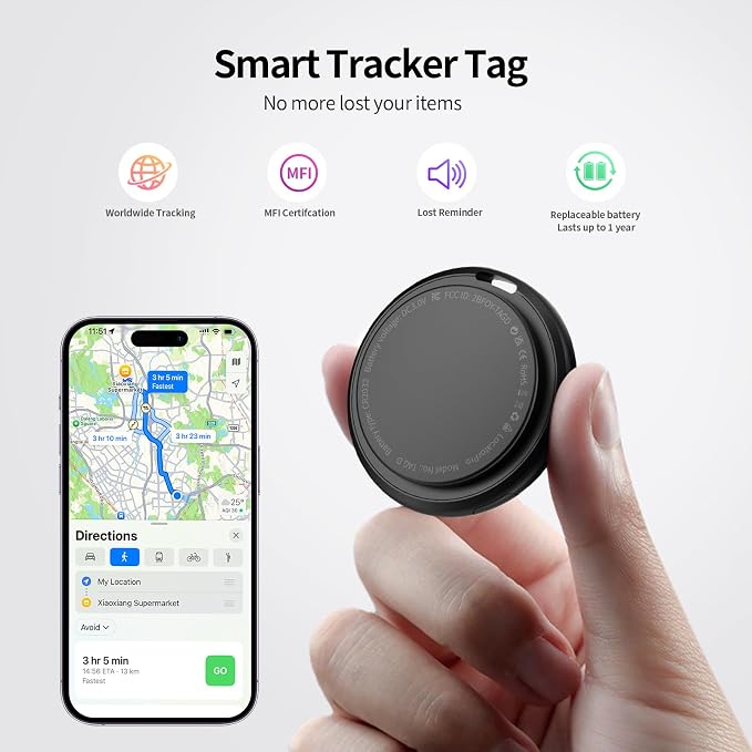 Air Tracker Tags 4 Pack, Compatible - Image 2
