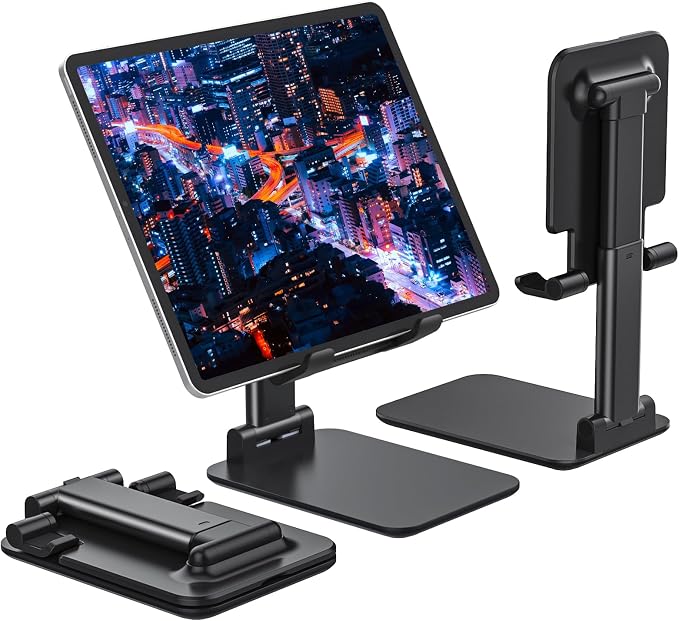 Anozer Tablet Stand Foldable & Adjustable, Portable Monitor Stand 5.55*3.94" by Anozer