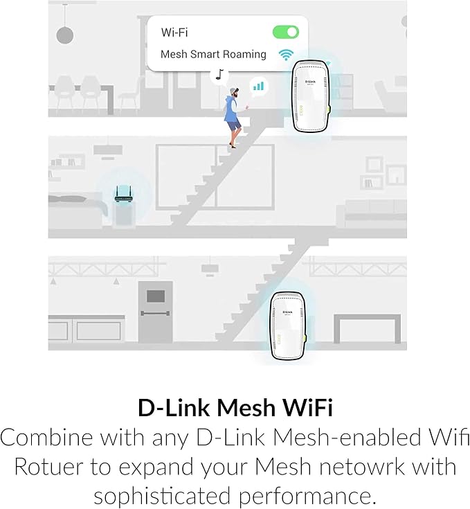 D-Link AC1750 Mesh Wi-Fi Range Extender - Image 7