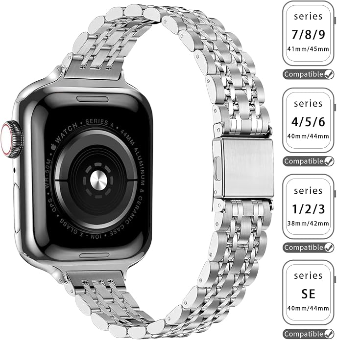 QUNDAXI Slim Watch Band Compatible - Image 2