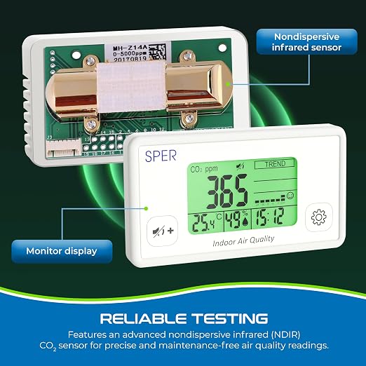 Sper Scientific Indoor Air Quality Monitor - Image 4
