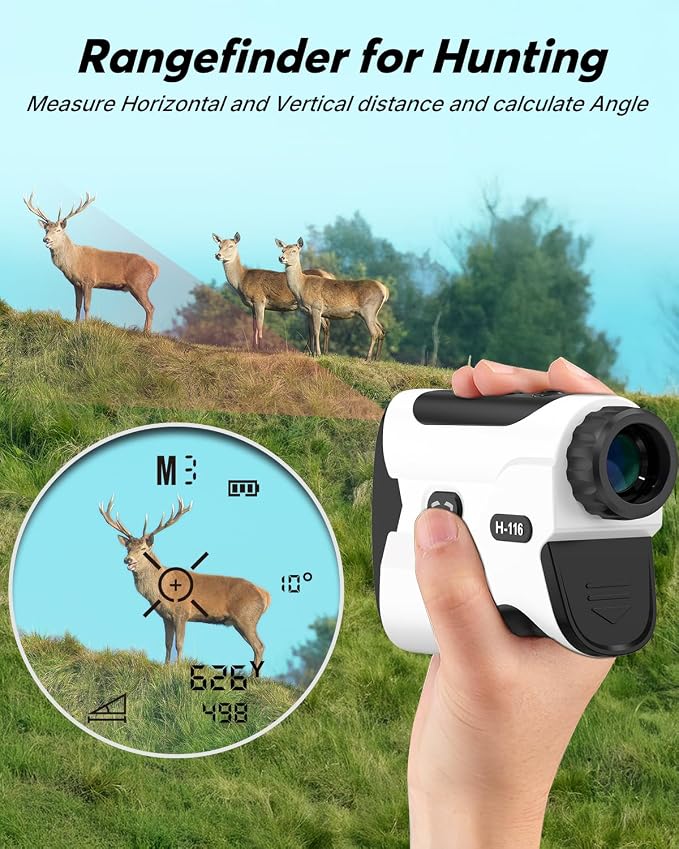 WOSPORTS Golf Rangefinder with Slope - Image 9