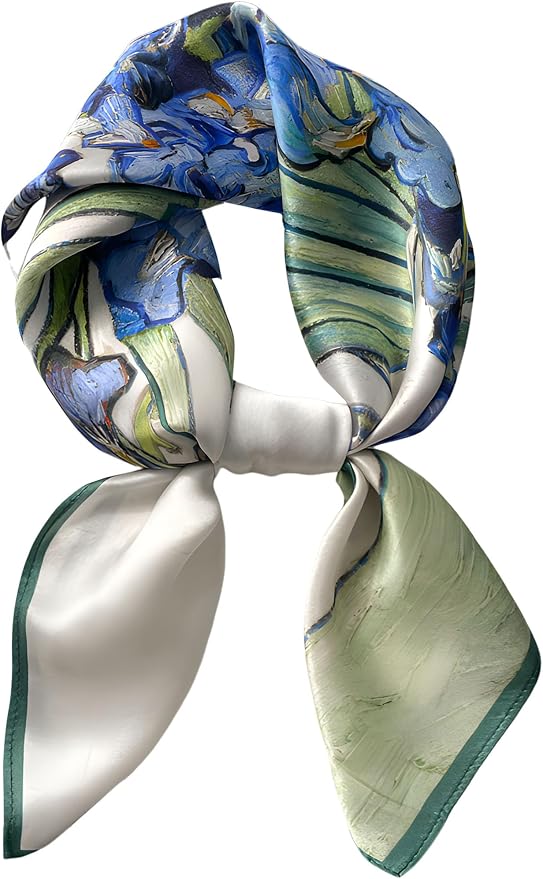 Silky Scarf for Women Lightweight Satin Bandanas Neck Hair Wrap For Sleeping by OnllhNiceScarfForWomen