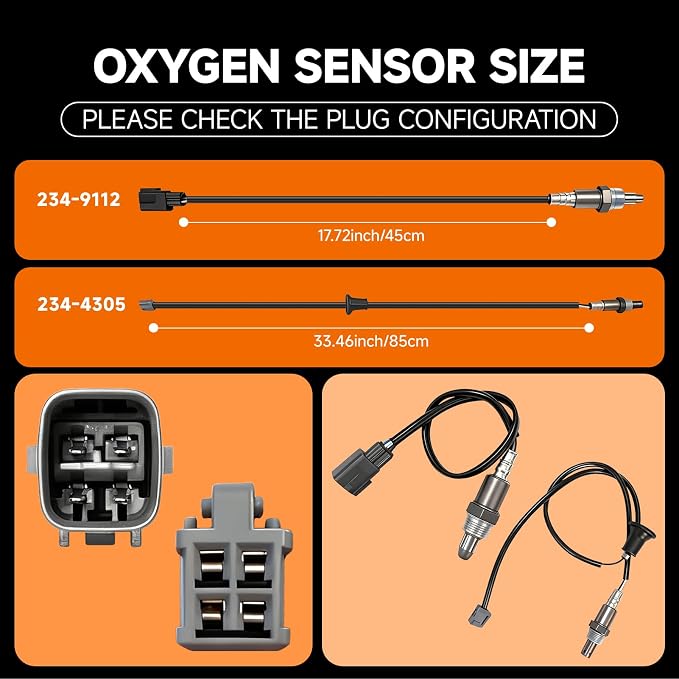 Complete O2 Sensor & Oxygen Sensor Kit 2011-2014 | Compatible - Image 3