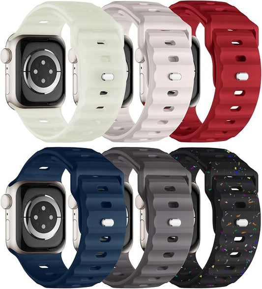 Sport Bands 6-Pack Compatible by Adorique