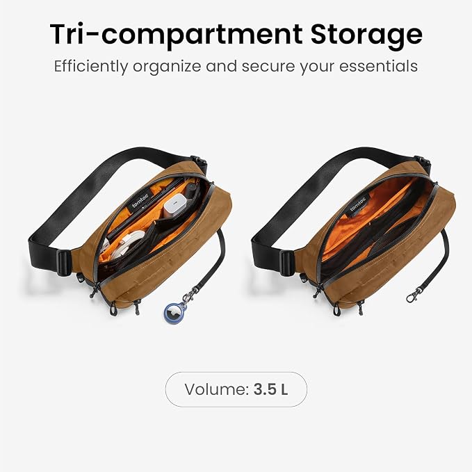 tomtoc 3.5L X-Pac Sling Bag - Image 4