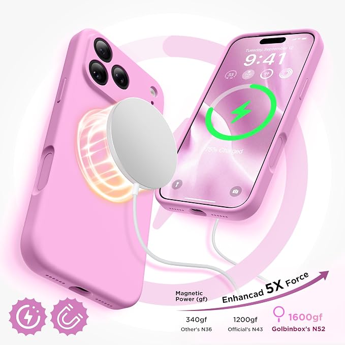 GolbinBox Magnetic for iPhone 17 Pro Case, Compatible - Image 3