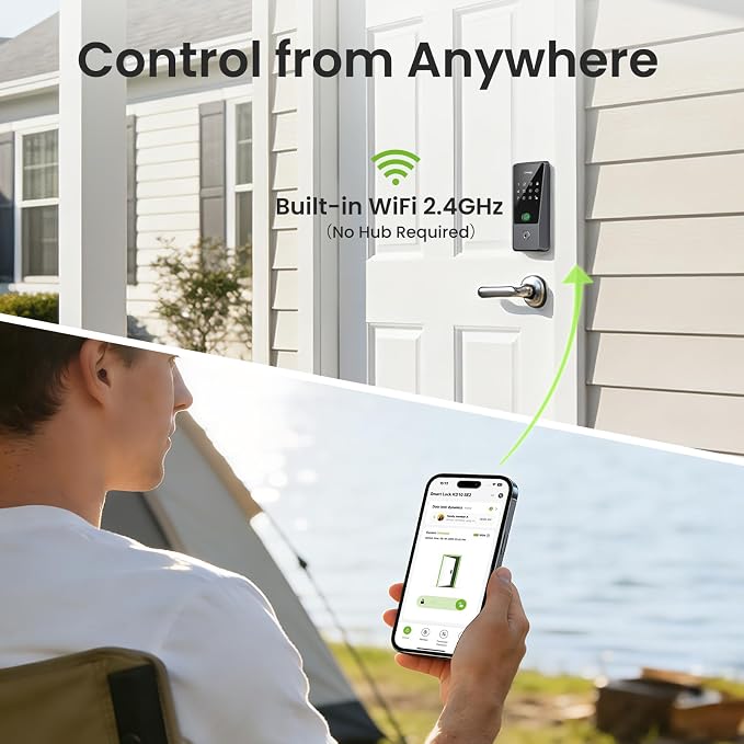 GHome Smart WiFi Deadbolt Locks - Image 3