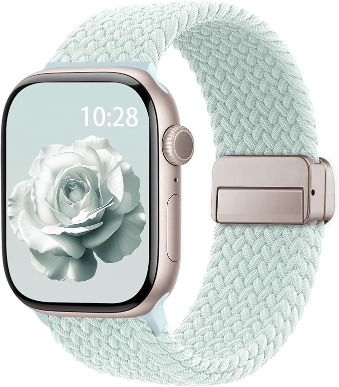 Braided Stretchy Band Compatible by HEARTBOOM