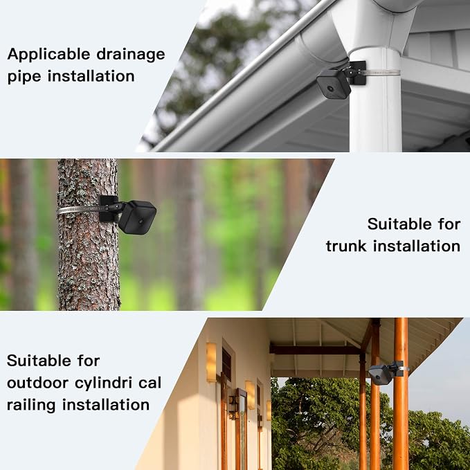 HOLACA 2 Pack Blink Camera Pole Mount Blink Outdoor Mount Compatible - Image 6