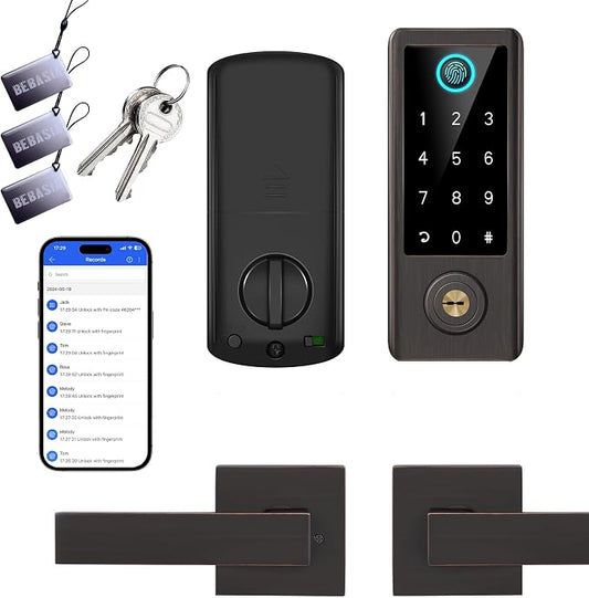BEBASIA Smart Fingerprint Door Lock by BEBASIADoorLock
