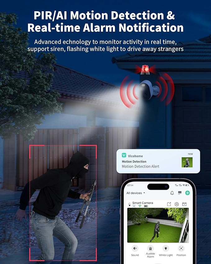Armorcope Security Cameras Wireless Outdoor, Battery Powered 2k Color Night - Image 4