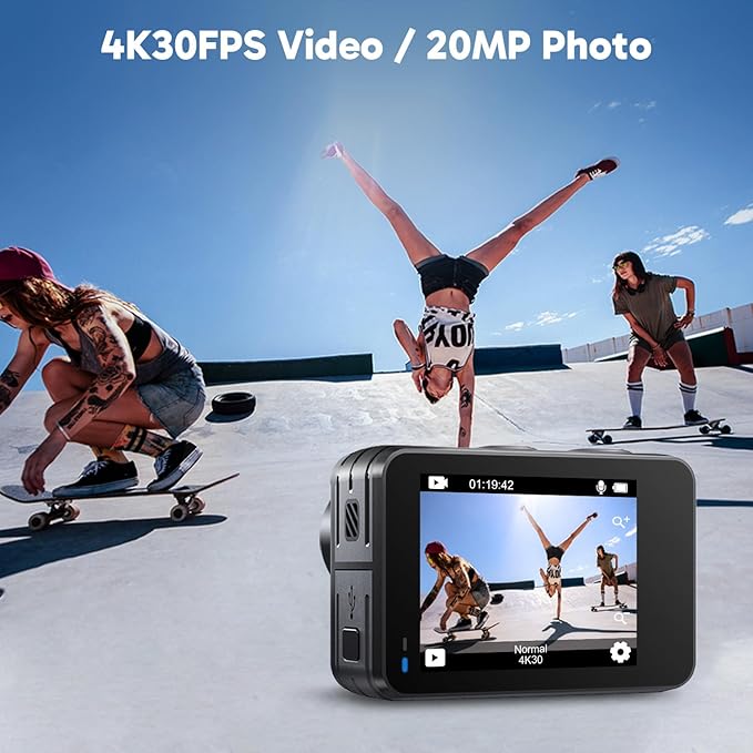 AKASO Brave 7 LE 4K30fps Action Camera - Image 2