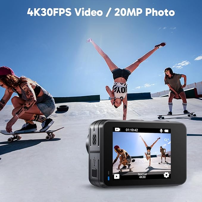 AKASO Brave 7 LE 4K30fps Action Camera - Image 2