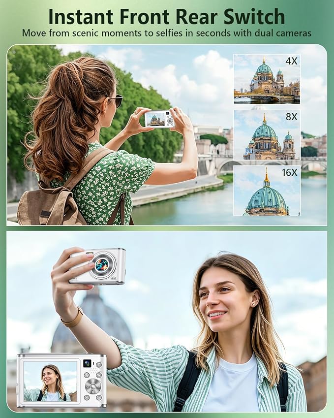 2026 Upgraded 4K Digital Camera - Image 4