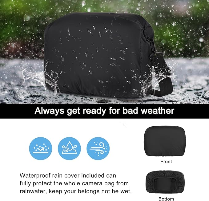 MOSISO Camera Bag for Photographers, Photography Shoulder Bag for - Image 5