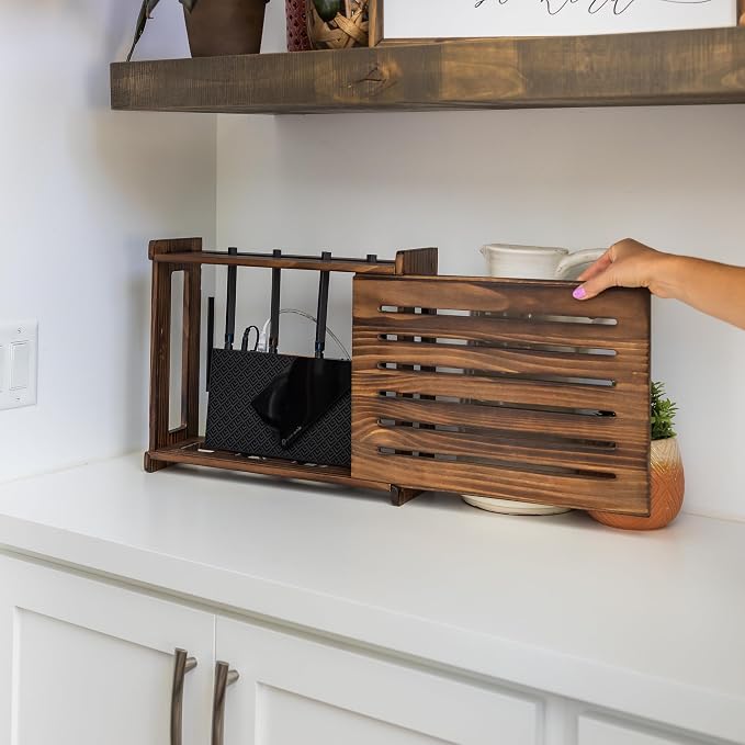Wooden WiFi Router Storage Box - Image 7
