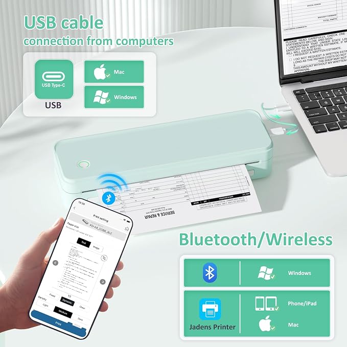 Gloryang Inkless Portable Printer - Image 3