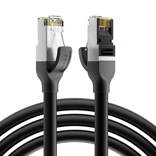 BENFEI Cat 7 Ethernet Cable 10FT, 10Gbps 600MHz High Speed RJ45 LAN Network by BENFEI