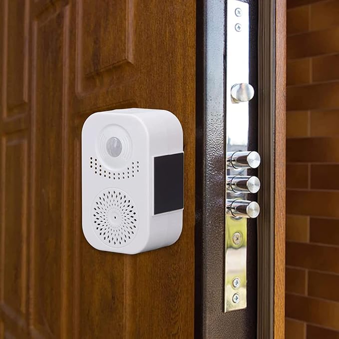 Welcome Doorbell Motion Sensor Activated Recordable Voice - Image 3