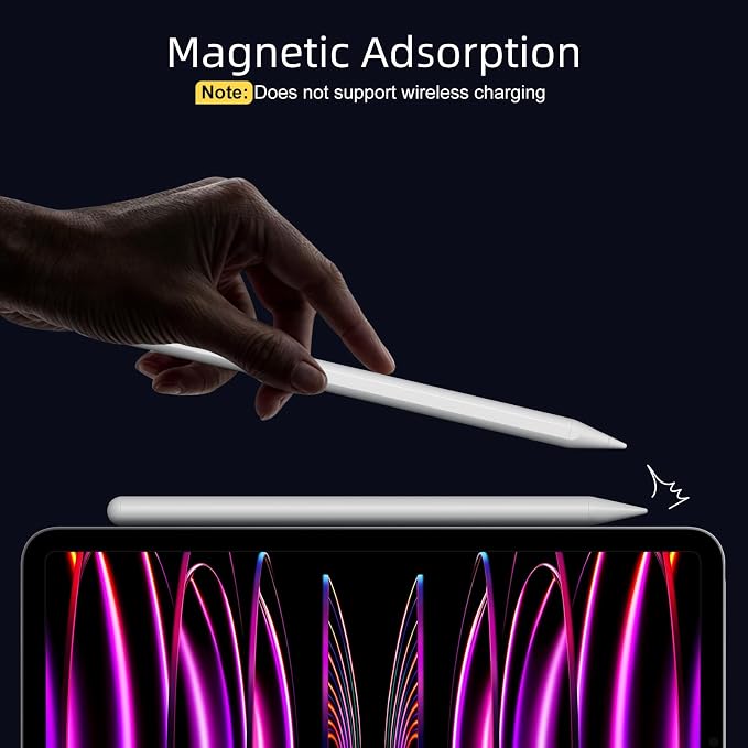 JAMJAKE Stylus Pen for iPad 6th-11th Generation-2X Fast Charge Active Pencil - Image 5